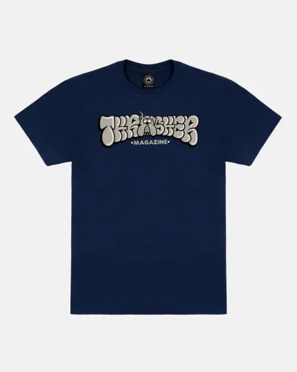 Thrasher Magazine Bully Style T-Shirt in Blue