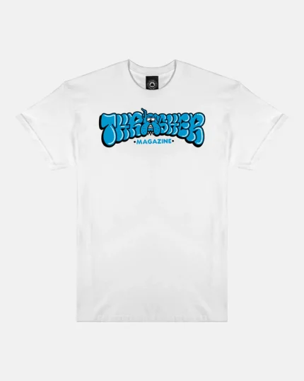 Thrasher Magazine Bully Style T-Shirt in White
