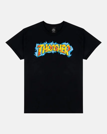 Thrasher Magazine Graff T-Shirt in Black
